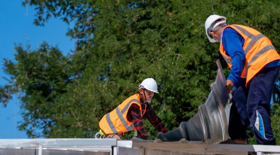 Roof repair in Hazleton, IN